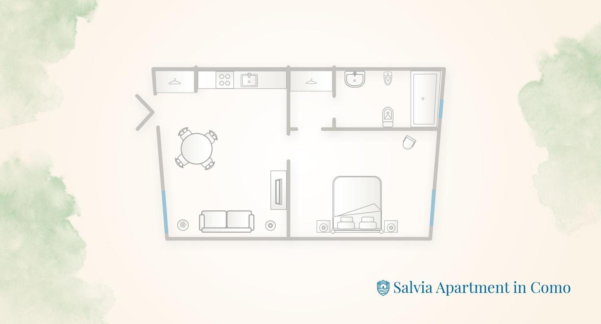 Ginepro & Salvia Apartments In Como By Rent All Como Exteriör bild